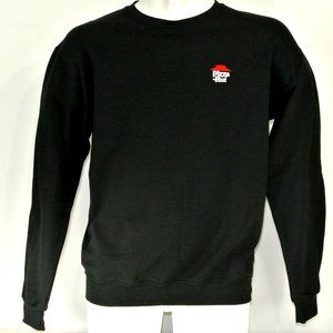 PIZZA HUT Black Sweatshirt Employee Uniform Shirt Size XL NWT